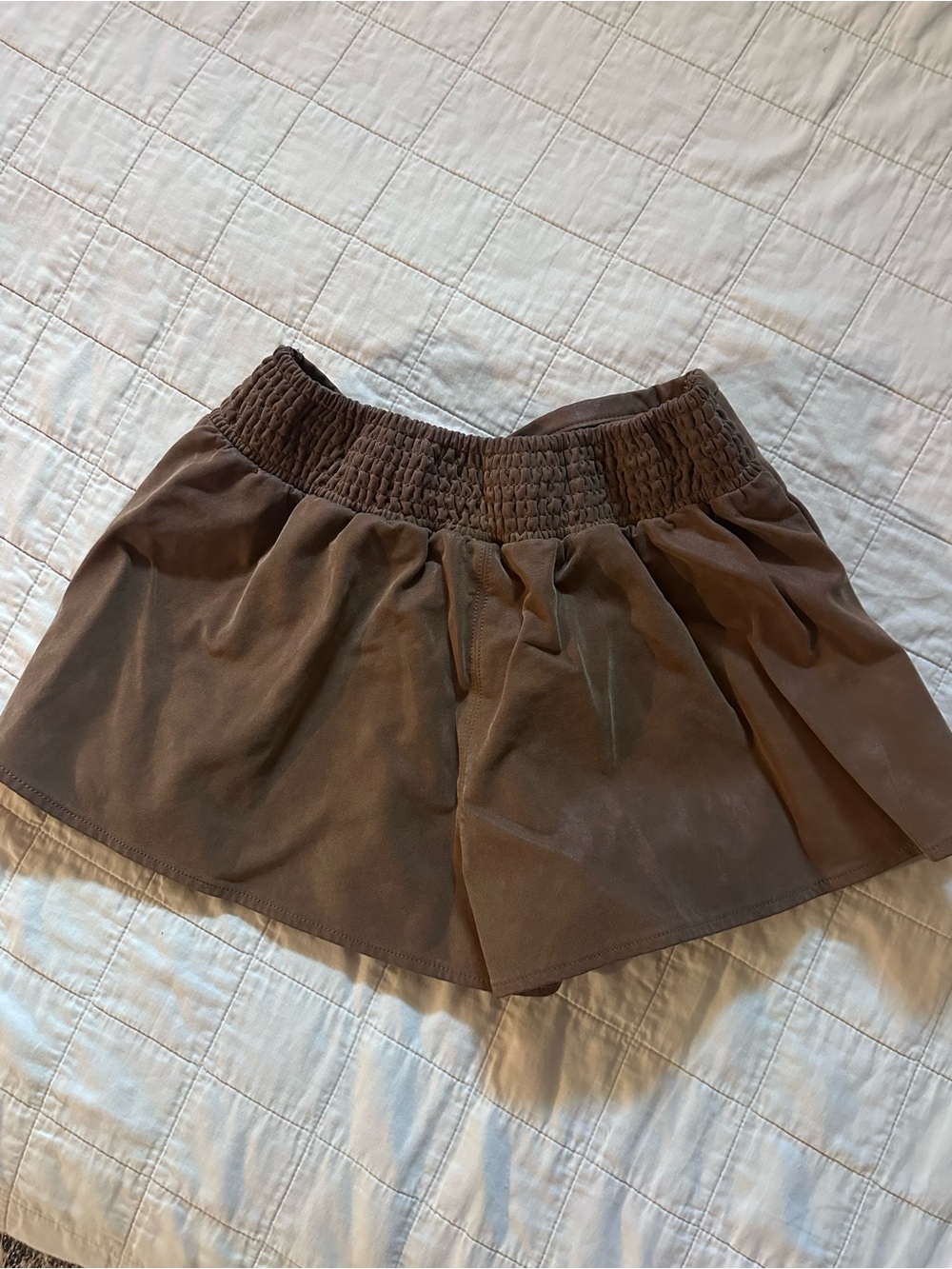 Free People Paradise Found Suede Skort - Picture 3 of 4